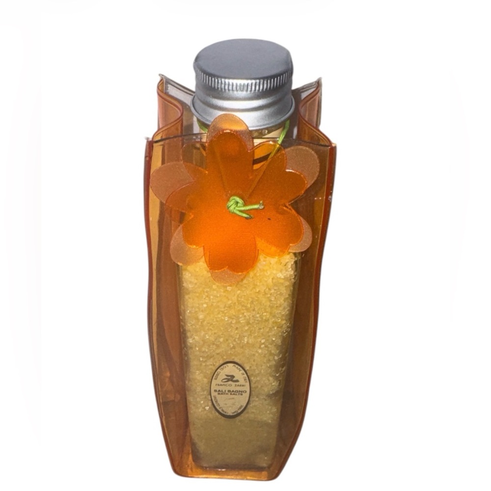 FRANCO ZANI Sali da Bagno Bath Salts “Crema Arancia”